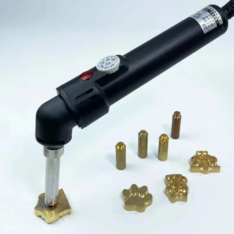 Customized Seal Adjustable Temperature Electric Soldering Iron Baking Branding Steamed Bread Toast Hot Stamping Mold