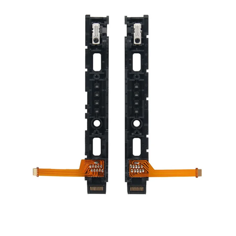 Original Repart Part Right And Left Slide Rail With Flex Cable Fix Part For Nintendo Switch OLED Console NS Rebuild Track