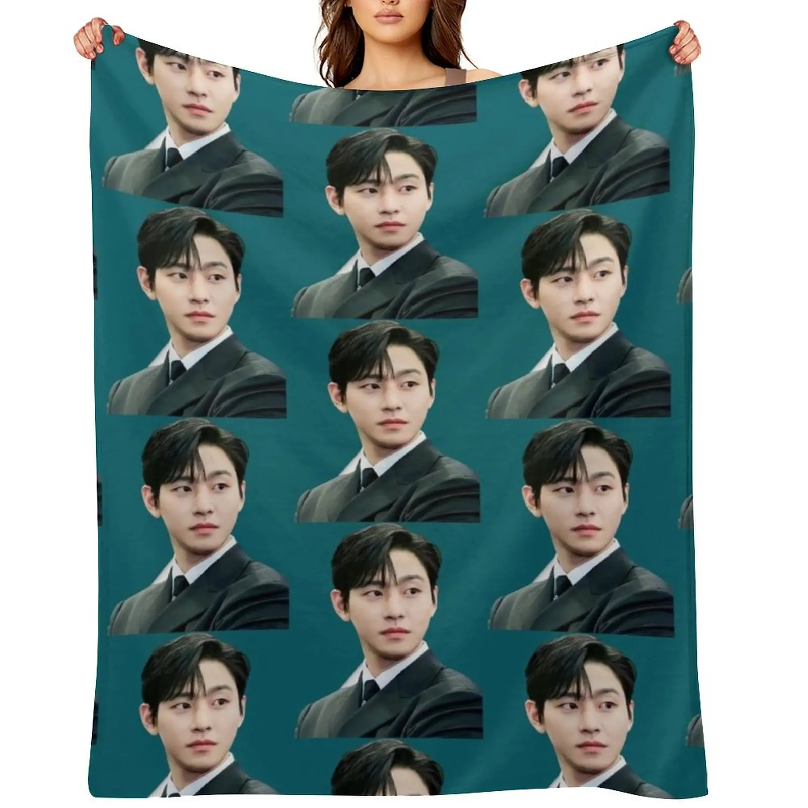 

Ahn Hyo-seop - Business Proposal Throw Blanket For Baby halloween Baby Summer Beddings Blankets