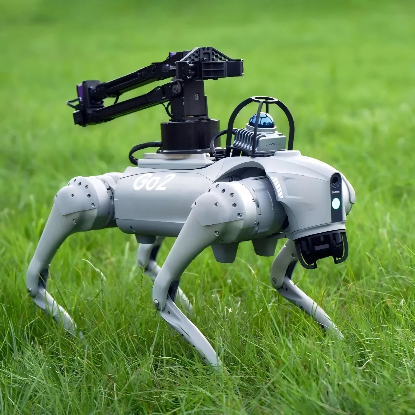 Unitree Go2-W Edu Robot Dog ذكي رباعي الأرجل روبوت الكلب الإلكتروني القابل للبرمجة وقابل للتطوير