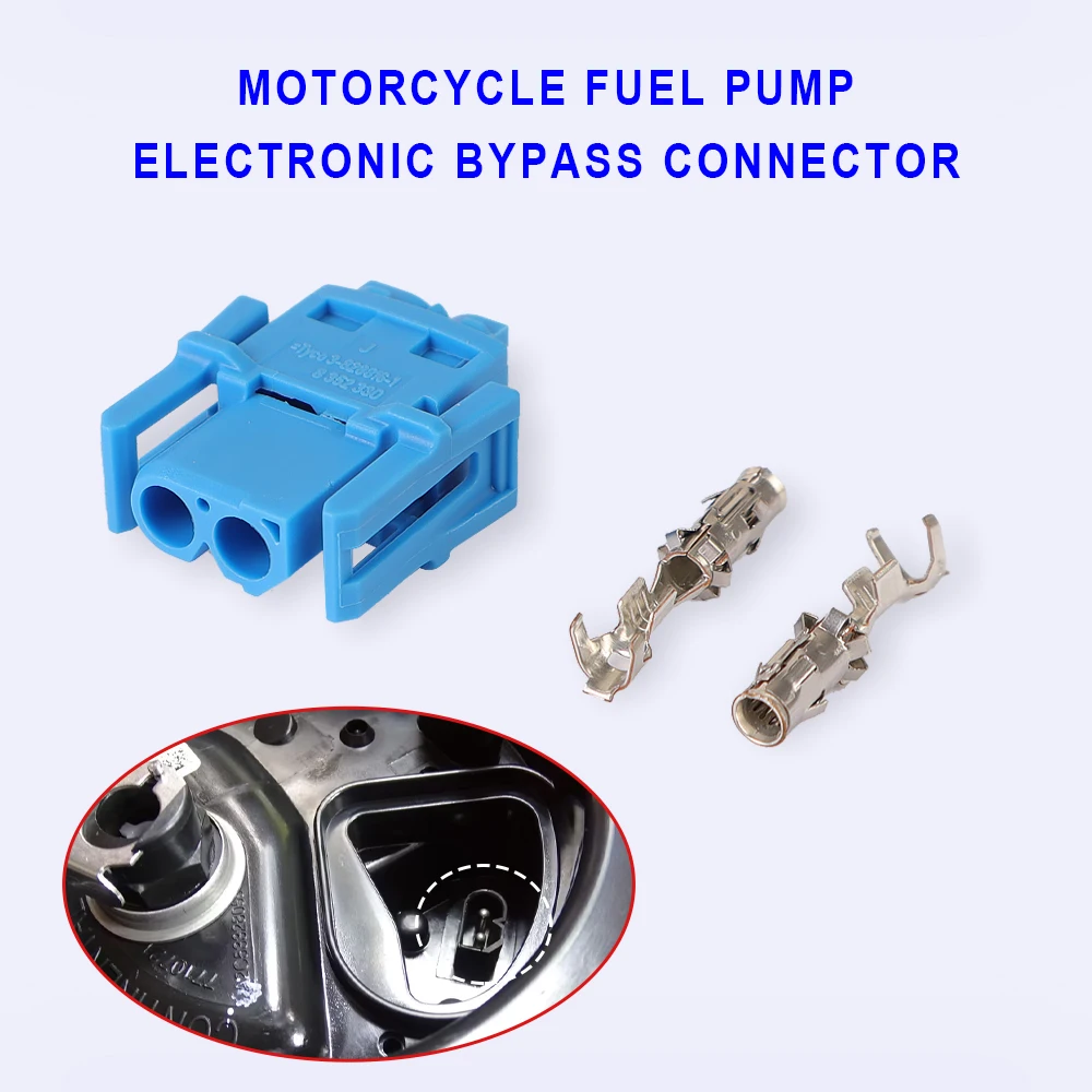 Motorcycle Fuel Pump Electronic Bypass Emergency Connector Accessories For BMW K1600GTL S1000RR R1200GS ADV R1200RT HP4 R Nine T