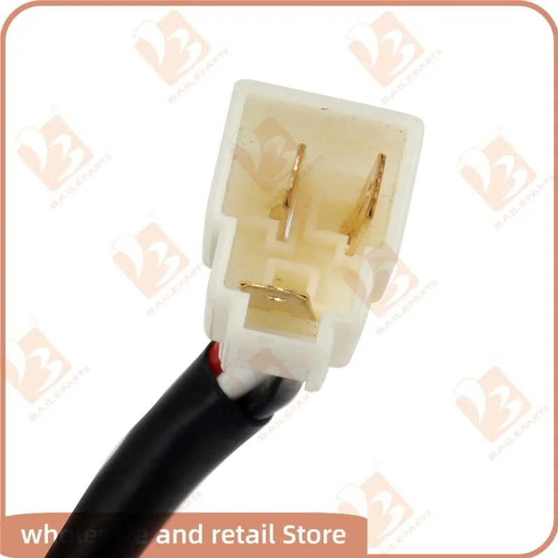 6108-1115030 Solenoide di arresto carburante per Yuchai YC85 315 215 12V 24V 61081115030 Accessori per escavatore con elettrovalvola di arresto