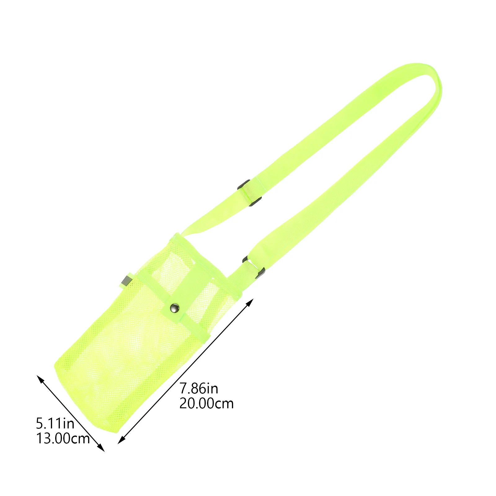 حقيبة حماية لزجاجة المياه من النايلون المقاوم للاهتراء، تصميم شبكي محمول للتخييم في الهواء الطلق، حقيبة غلاية قابلة للتنفس