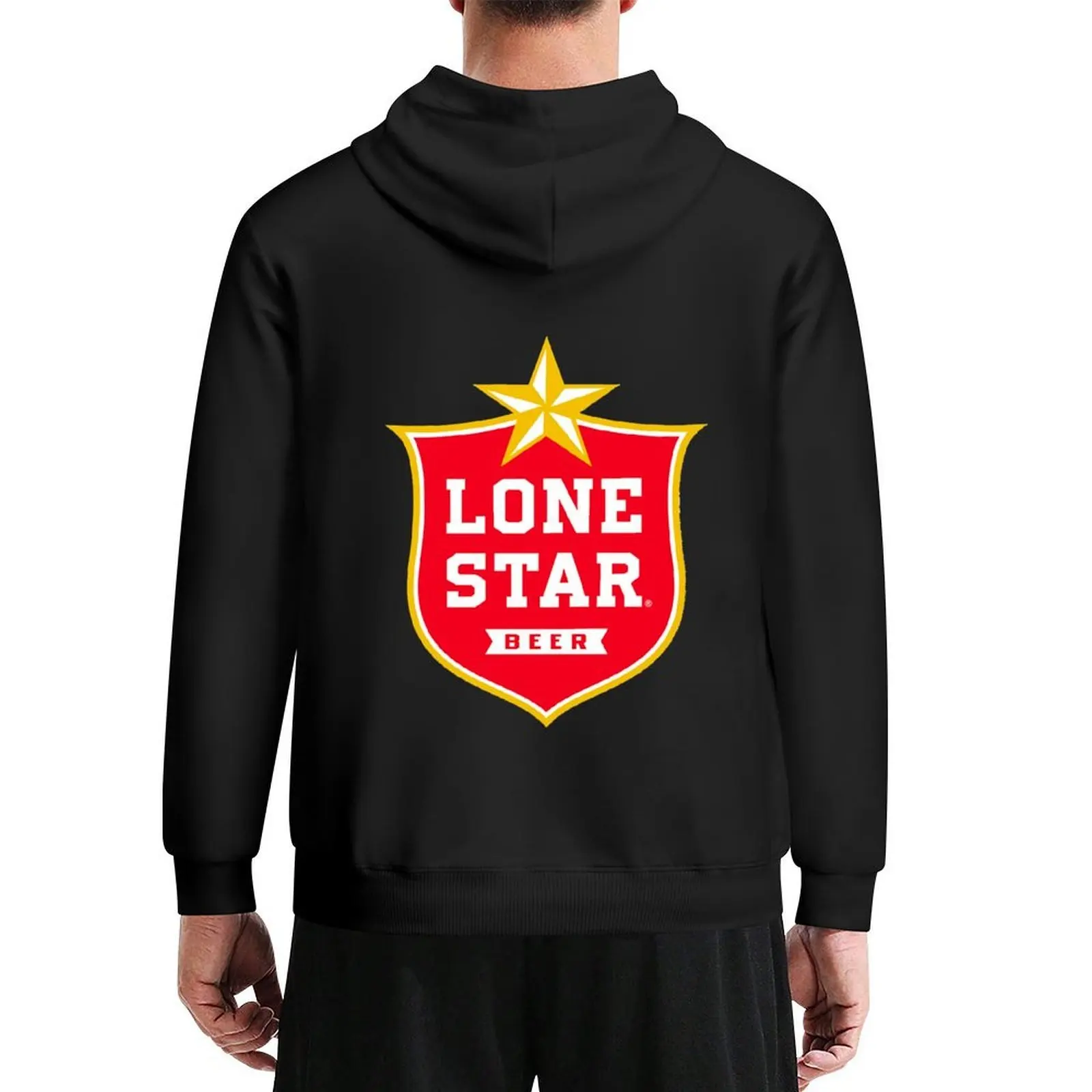 

Lone Star Beer brewery logo Hoodie hooded shirt autumn new products mens clothing men wear japanese hoodie