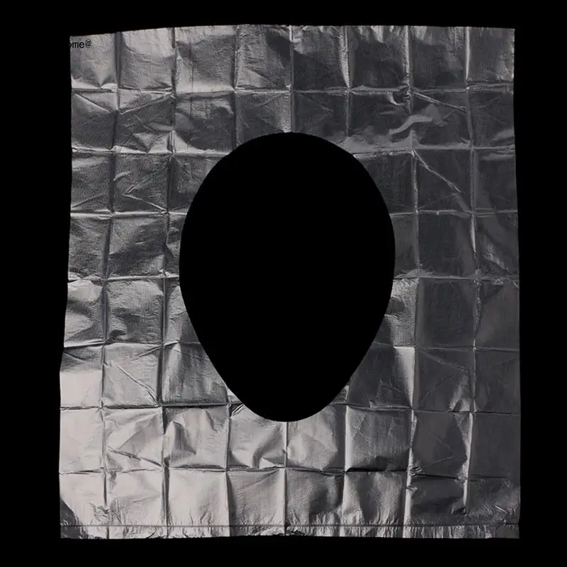 Toilette usa getta da 50 pezzi per coprisedile, tappetino in carta antimicrobica impermeabile 11UA