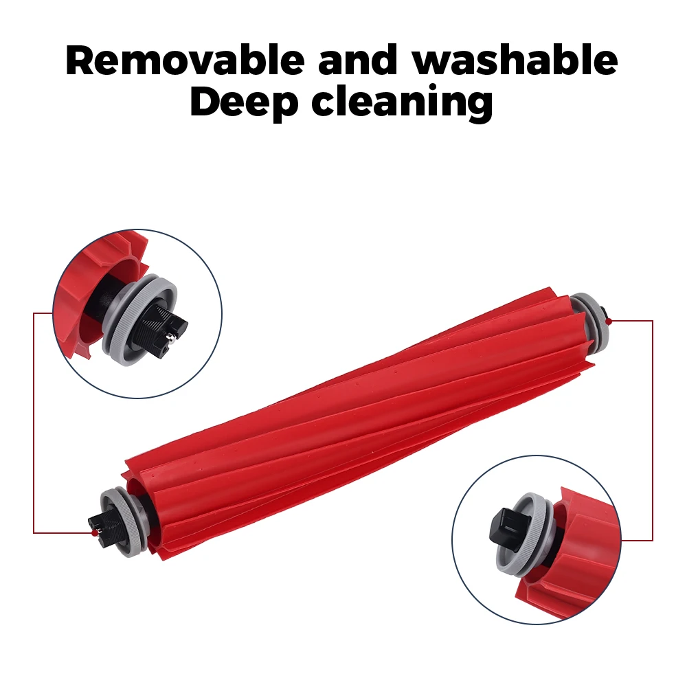 فرشاة دوارة فرشاة رئيسية لـ Roborock G20/G10/G10S/G10S PRO/S7/S8/S7Max/S7MaxV Ultra T7S/T7S PLUS T8 S70 S75 جهاز آلي لتنظيف الأتربة