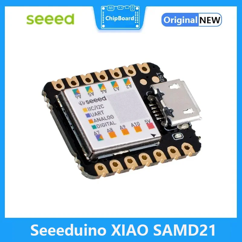 Seeedu37- Wild pour Ardu37, outil de développement de système IDE/IOT, type C, XIAO SAMD21 Cortex M0 + Character 48 Z éventuelles I I2C successif