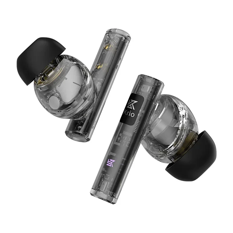 KZ Krio True Wireless Bluetooth Earphone Stereo 6 MIC Active Noise Canceling LDAC x APTX Low Delay Earbuds KZ XTRA VXS PRO