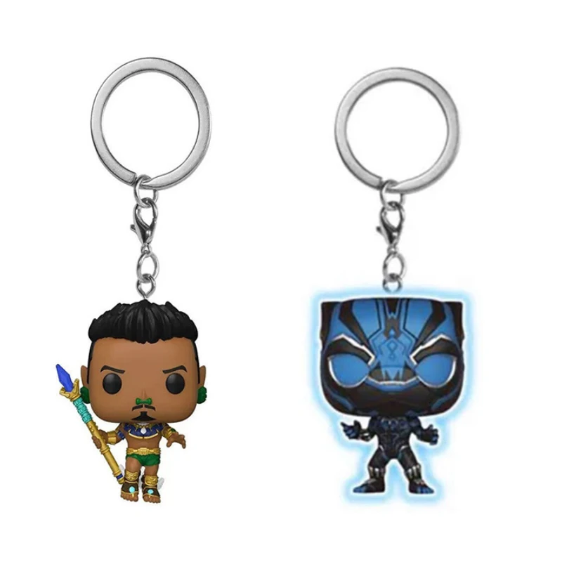 NEW Pocket Keychain Black Panther Namor Vinyl Action Figure Collection Model Doll Toy