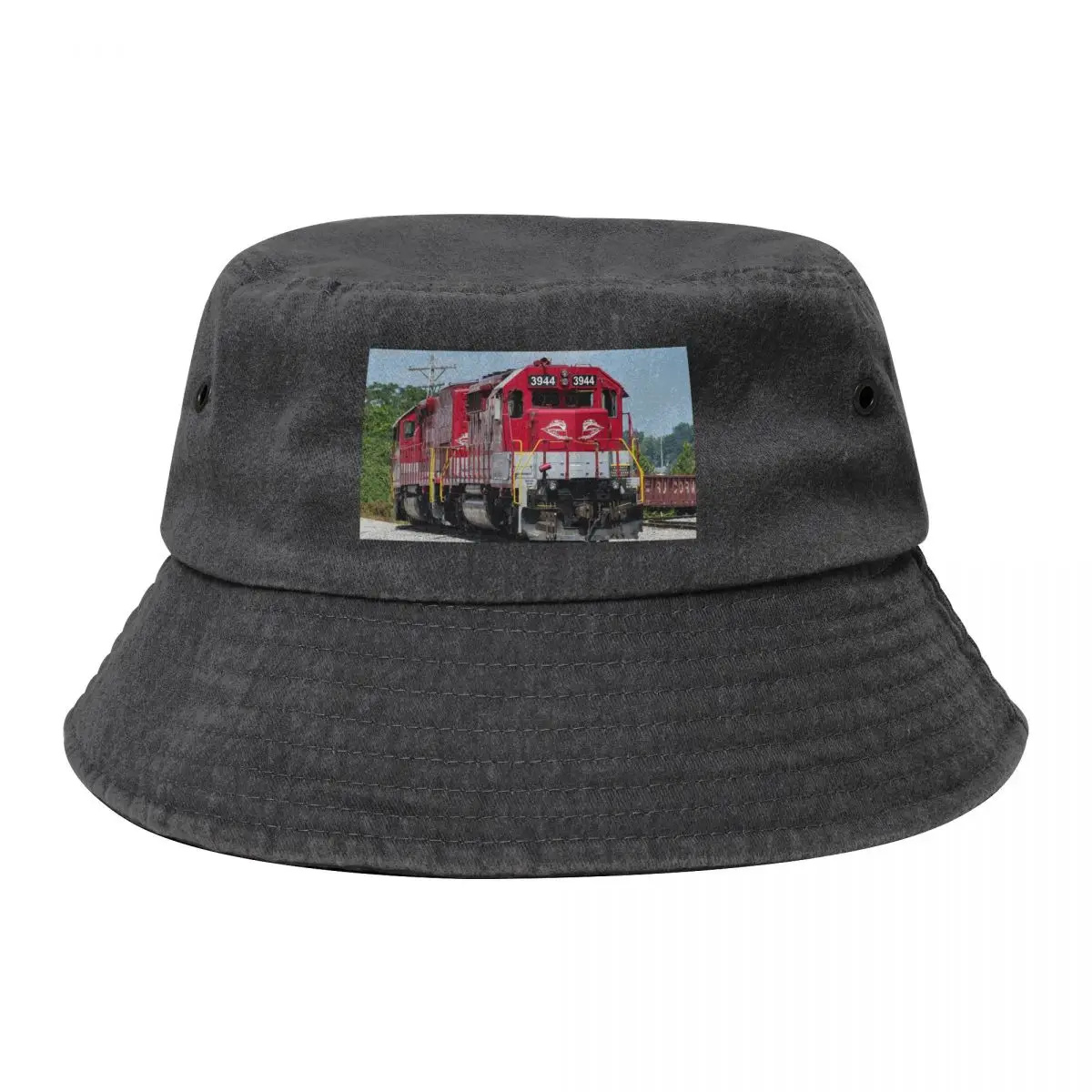 

RJ Corman LocomotiveCap Bucket Hat Beach black Military Tactical Cap Women's Beach Visor Men's