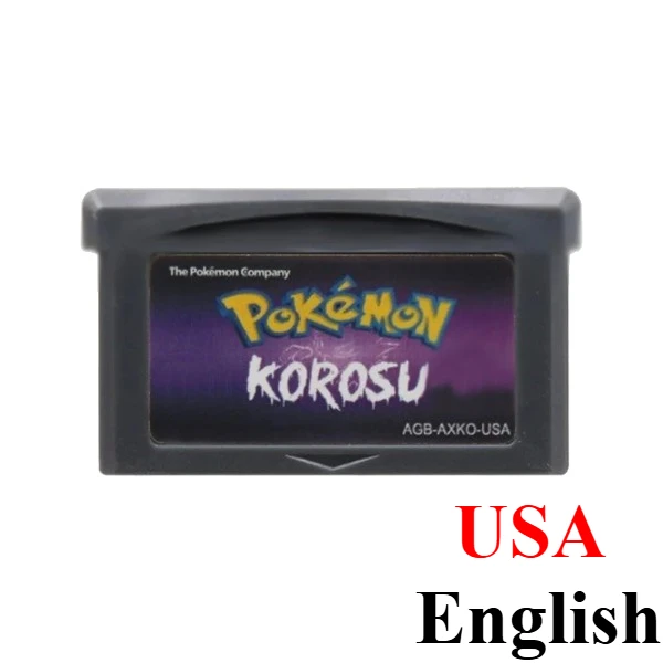 Pokémon GBA Spielkassette FireRed LeafGreen Ruby Sapphire Emerald Snakewood Clover für GBA SP Retro-RPG-Spielesammlung Geschenk – Detail 8