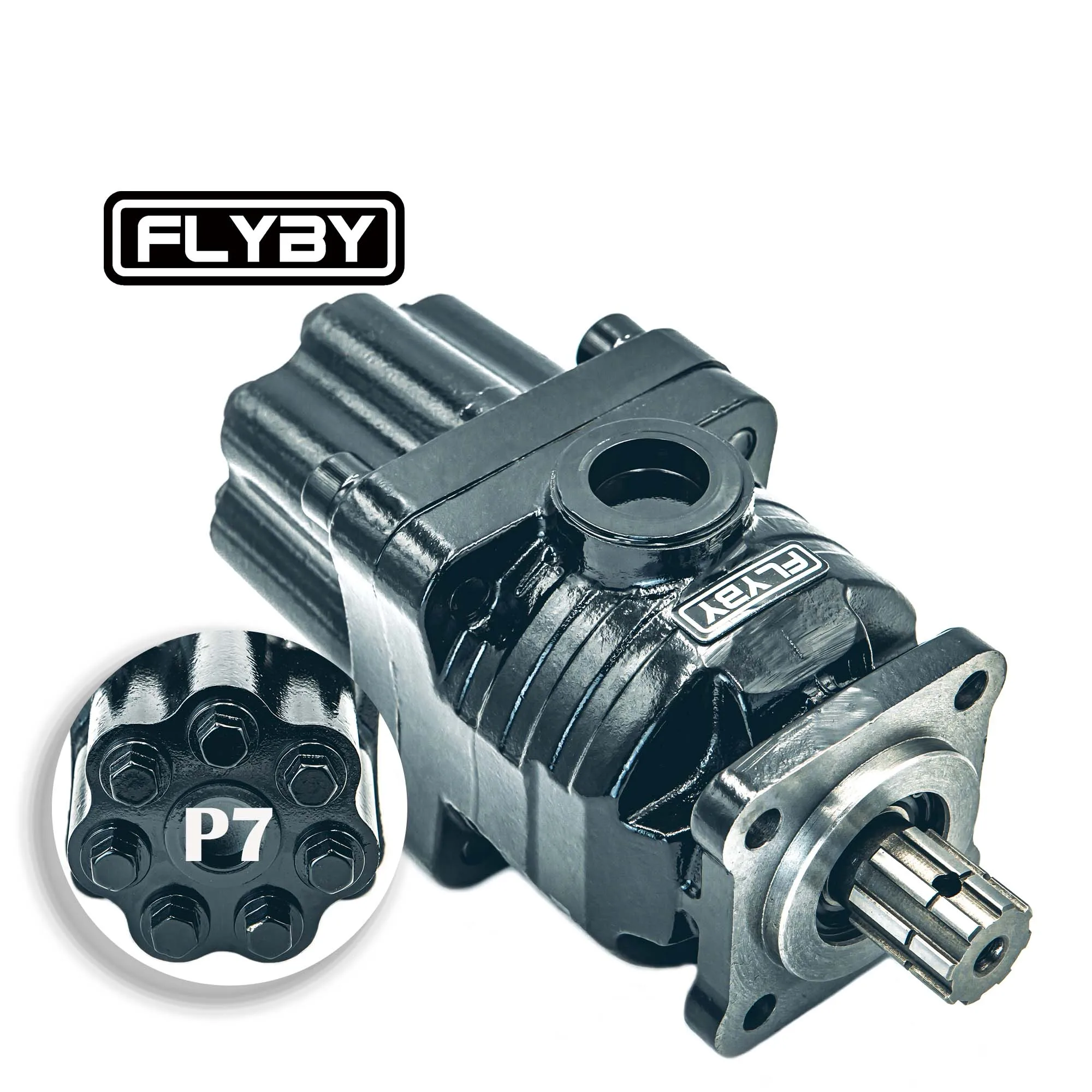 FLYBY Hydraulic Piston Pump P7 High Pressure Plunger Pump Hydraulic Ram Pumps For Dump Truck
