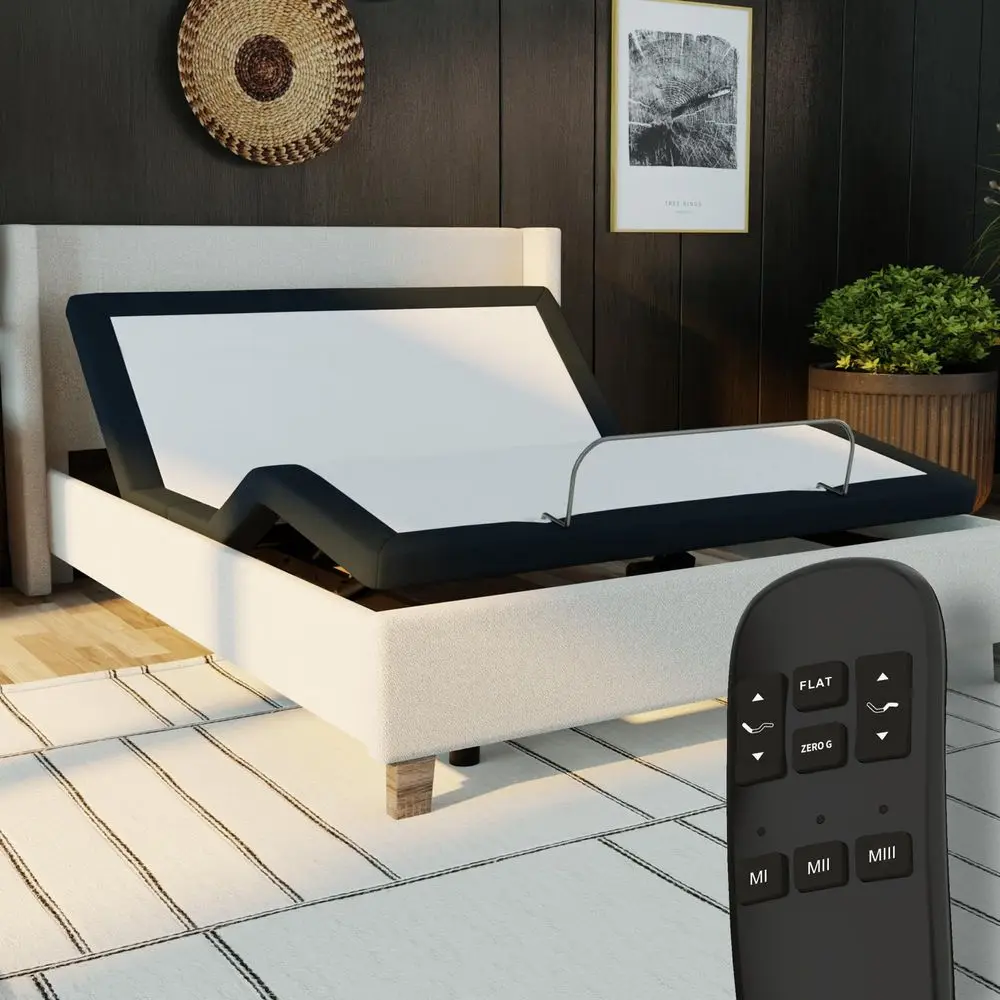 

Nights King e3 Adjustable Bed Base Frame with Head and Foot Incline, Wireless Remote Control, Easy Assembly, and 10 Year Warran
