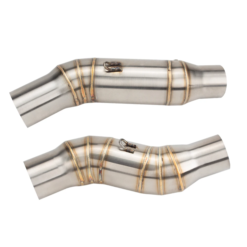 

Slip On For KAWASAKI Z1000 2010-2020 Motorcycle Exhaust Connect Two Muffler Double Middle Link Pipe Stainless Escape