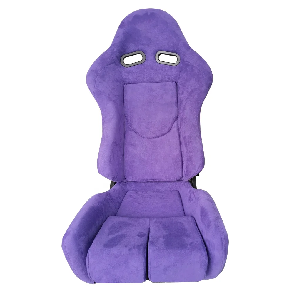 Velvet Skin for Luxury Cars Seat with air Conditional Function Cooling Heating Function Violet Whole Car Chairs