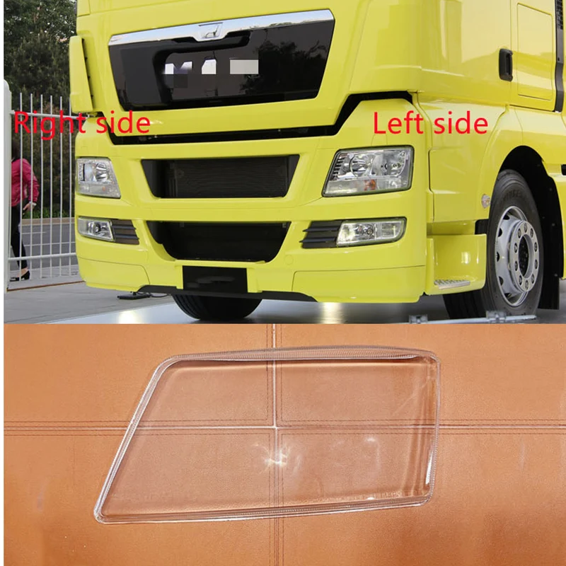 

For MAN TGX 480 TGS 440 Car Headlight Shell Headlight cover Headlamp Lens Headlight Glass Auto Shell Cover