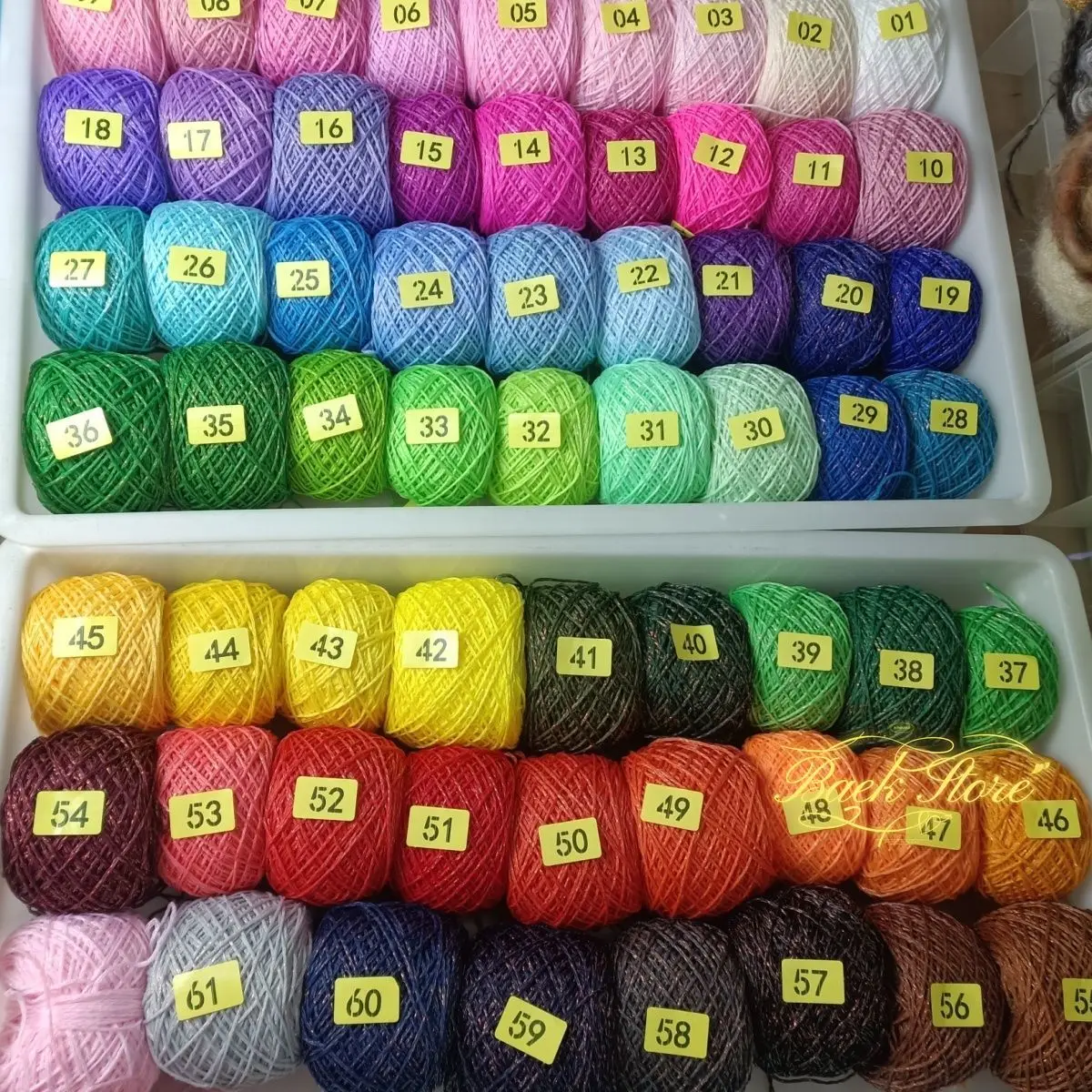 50g Glitter Sparkle Metallic Yarn for Knitting Crochet DIY Yarns Shinny Line for Knit Bag DIY Gold Silver Thread Hat Toy Yarn