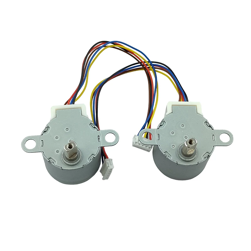 

1PCS 24BYJ48 Stepper Motor 5V / 12V DC, 4-Phase 5-Wire Geared Motor, 24BYJ48-5V & 24BYJ48-12V