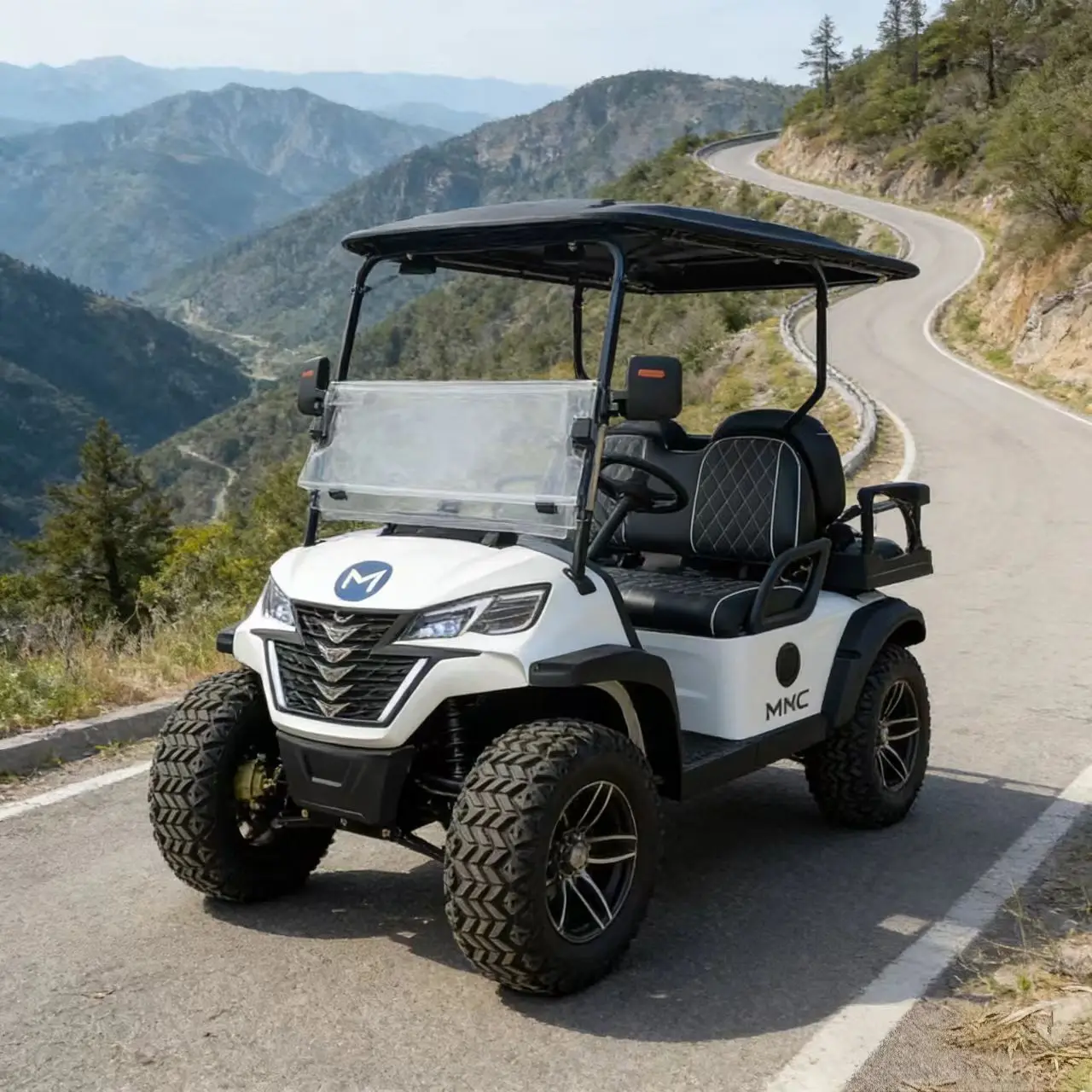 Factory Price New Model Design 48V/72v Lithium Battery Sightseeing Off-Road 4000W/5000W/7000W 2 4 6 8 Seater Electric Golf Cart