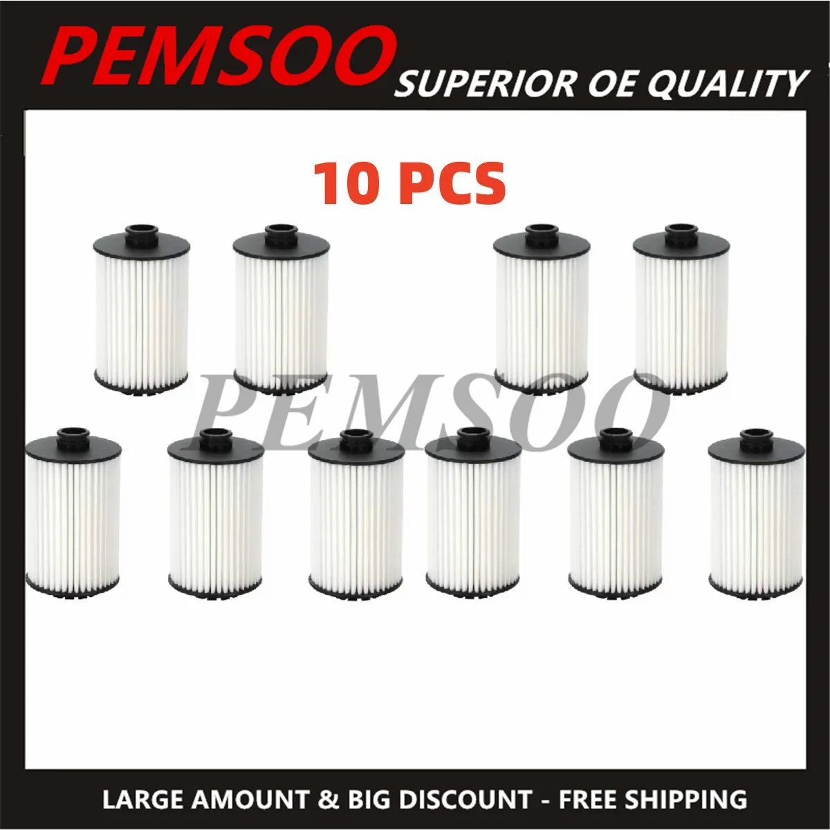 1/5/10X Auto Oil Filter Element Suit For Audi A7 S7 A8 S8 S5 4.0TFSI Bentley Continental Flying Spur 4.0T 079198405D 079115561J