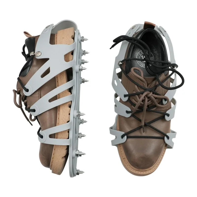 

Epoxy Floor Spiked Shoes-Epoxy Shoes with 2.8-5cm Short Spikes Perfect for Epoxy Floor Cover Cement Self Leveling Construction