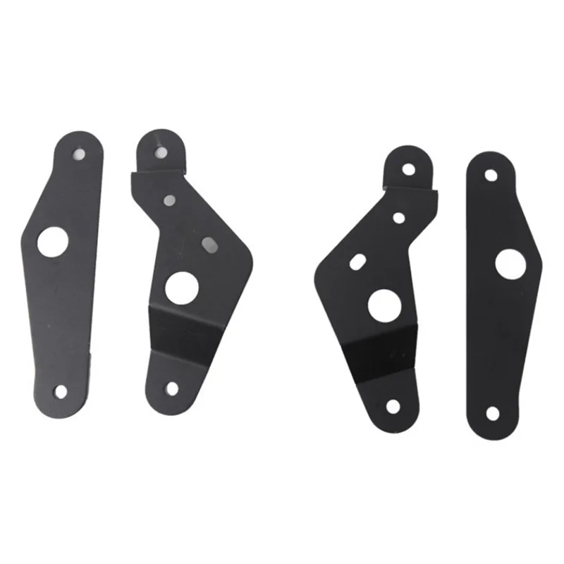 -A94Z LED Square Light Mount Brackets For Ford Bronco 2021 2022 2023 A-Pillar Hood Hinges Support Upper Hood