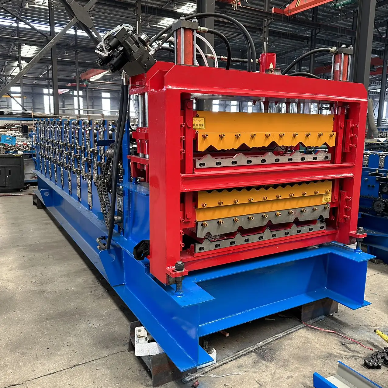 Thiple Sheet Roll Forming Machine Three Layer Roll Forming Machine