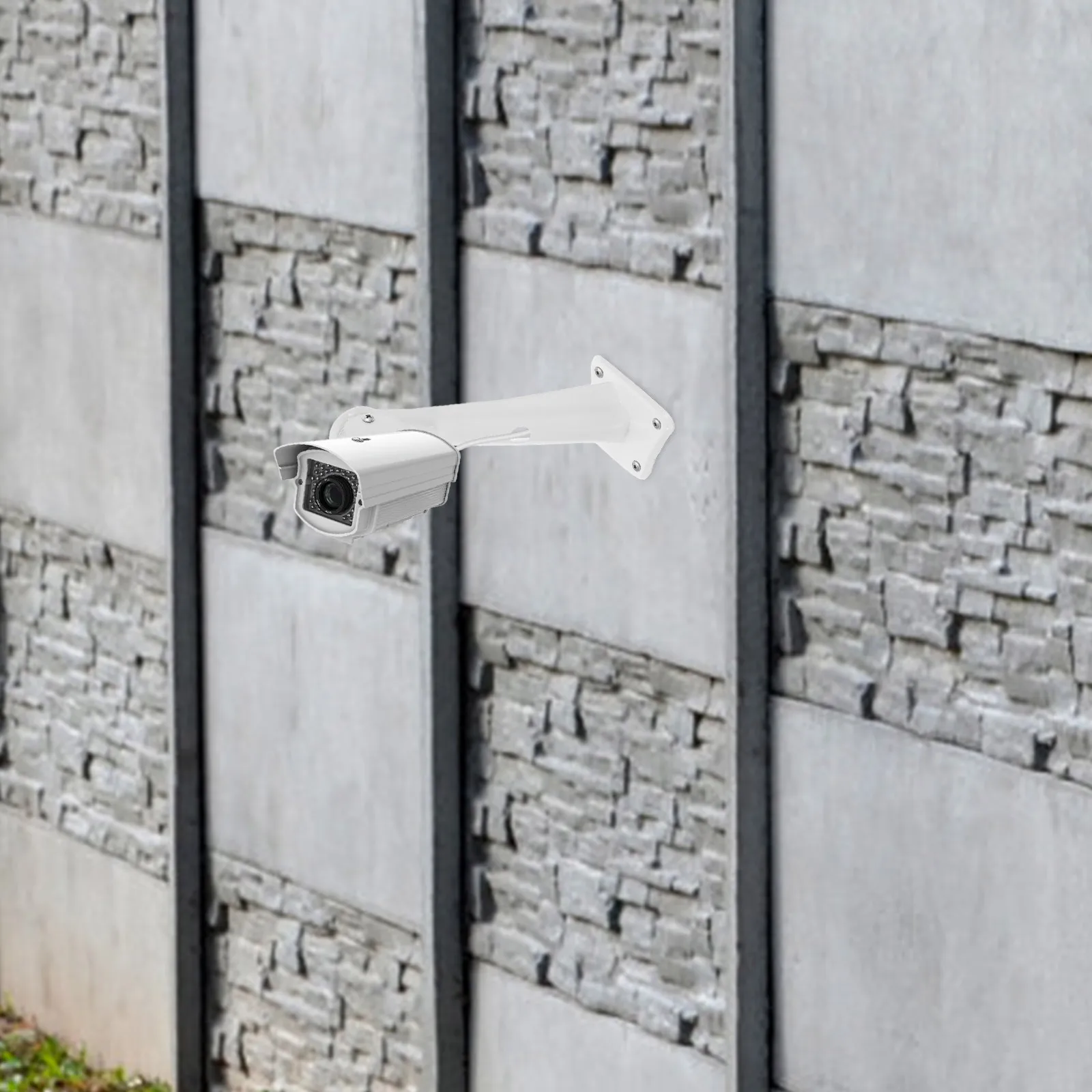 

Adjustable Metal Security Camera Mount Bracket for Indoor Outdoor Wall Ceiling Installation Sturdy Steel Camera Mounting Holder