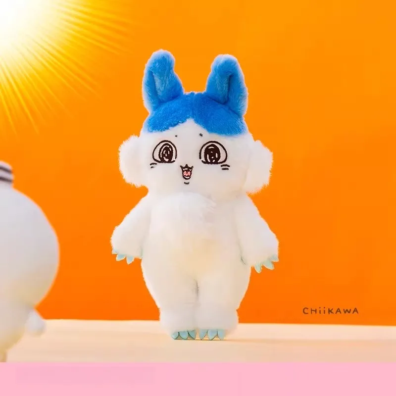Chiikawa Hachiware Kawaii Anime Cartoon Parallel World Series Become Stronger Plush Pendant Surrounding Cute Funny Exquisite