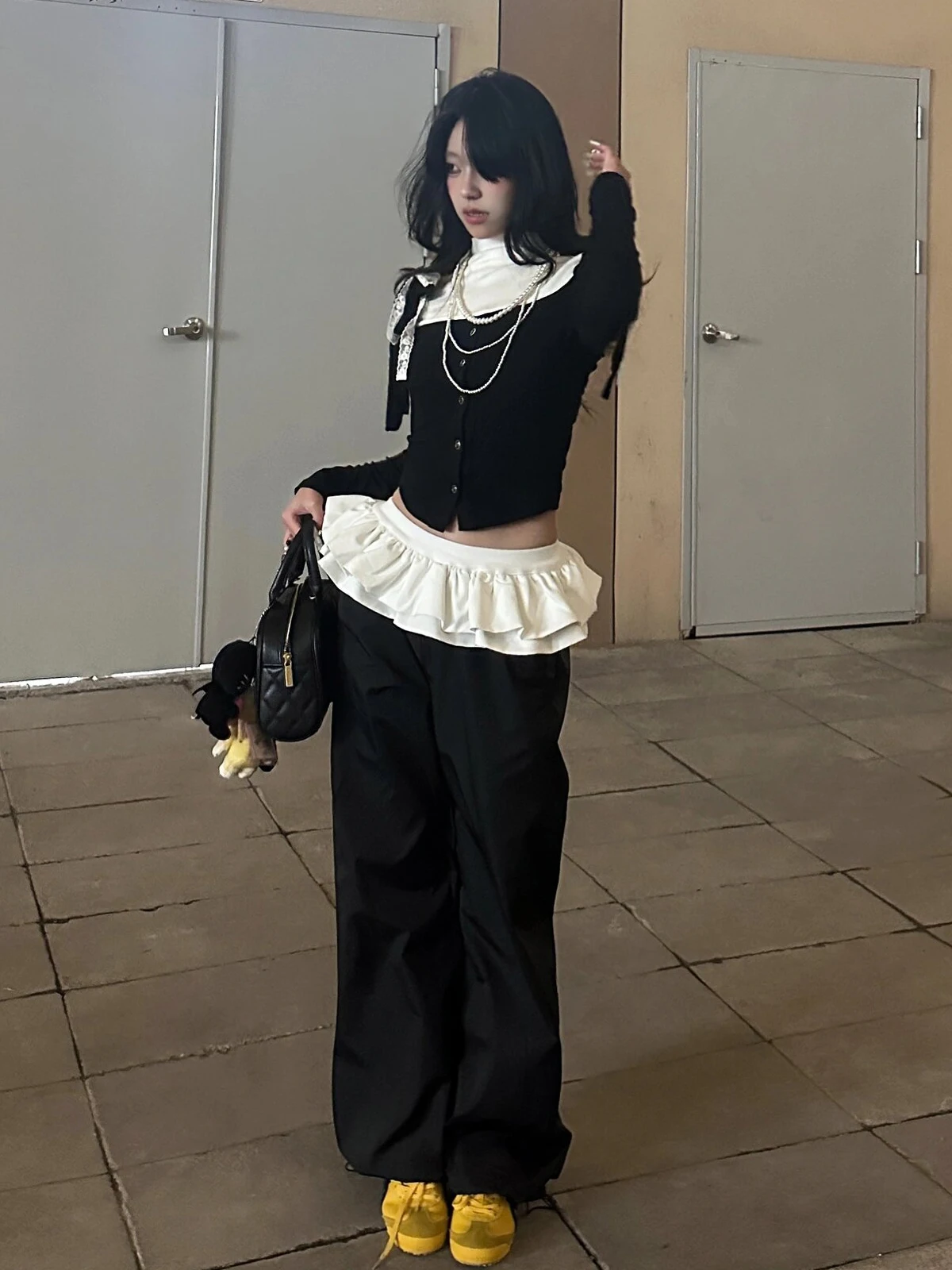 السراويل النسائية الأنيقة الصيف مشروط الأربطة خفيفة الوزن كل مباراة الحضرية بسيطة مريحة الشارع الشهير متعدد الألوان تنفس OL #2