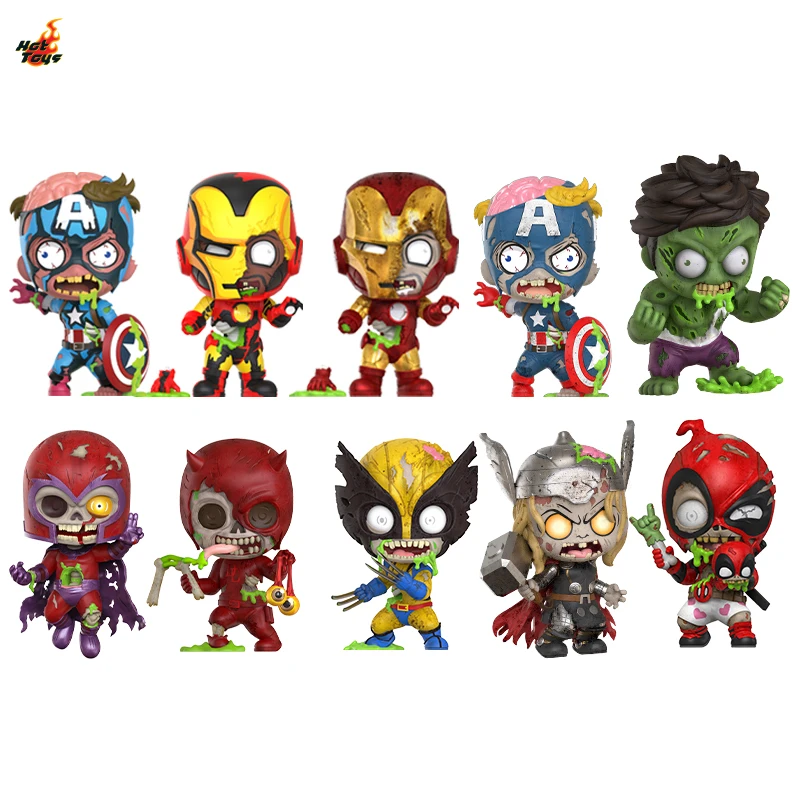 marvel-zombies-mini-cosbaby-figure-deadpool-iron-man-captain-america-wolverine-zombie-toy-collectible-dolls-handmade-artwork