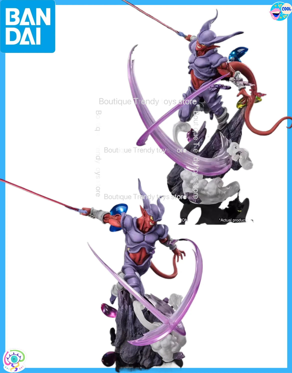 

Оригинальная фигурка Bandai Dragon Ball Figuarts Zero FZ Janemba, аниме-фигурка, коллекционная модель, игрушки, украшения, подарок для детей