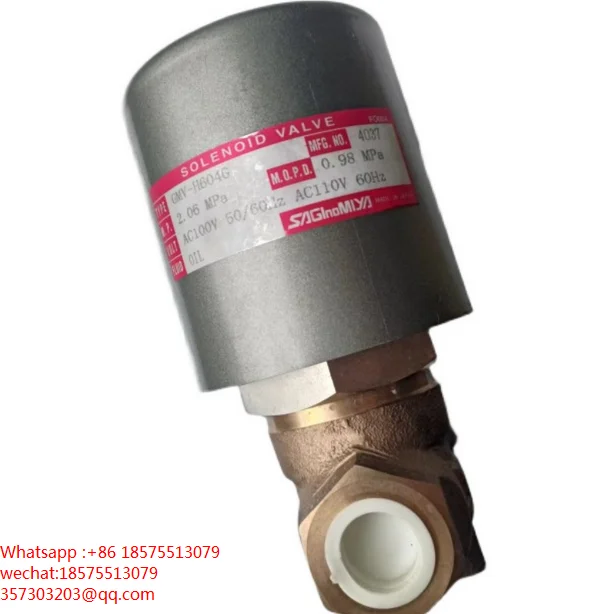 

For Saginomiya GMV-H604G Boiler Solenoid Valve
