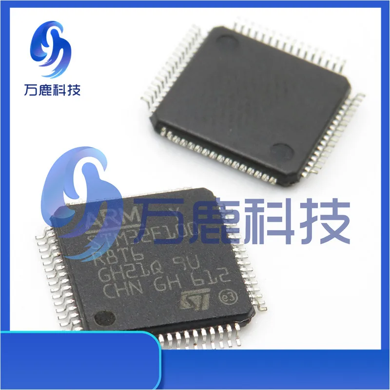 Stm32F100R8T6 Mcu 32-Bit Arm Cortex M3 Risc 64Kb Flash 2.5V/3.3V 64-Pin Lqfp T/R