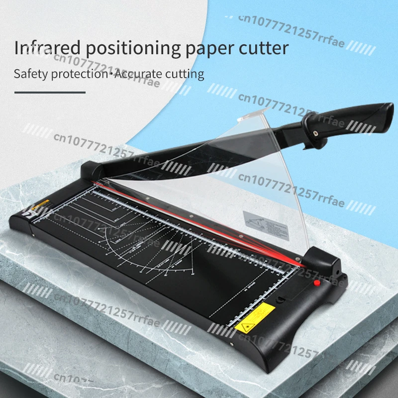 ماكينة قطع الورق اليدوية مقاس A3 مكونة من 10 صفحة للمكتب الاحترافي