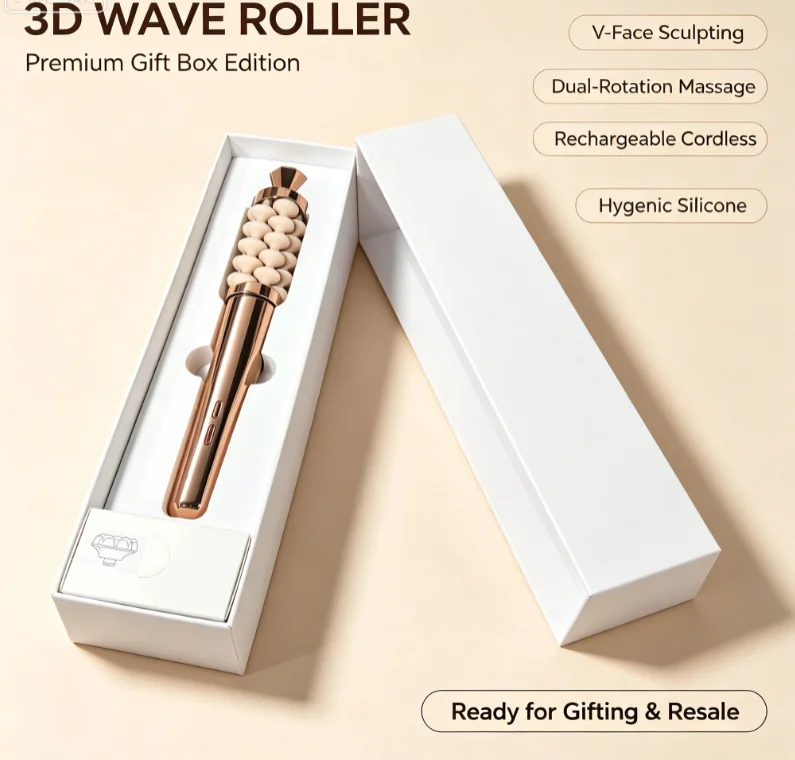 Portable Facial Neck Lifting Massage Stick, Skin Tightening Sculpting Device, Home Beauty Skincare Massager Tool