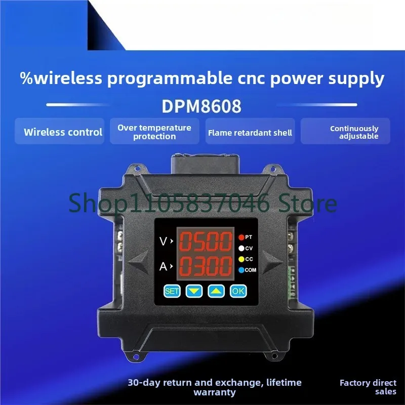 8608 adjustable voltage regulator, constant voltage regulator, constant current regulator module, programmable 485 serial