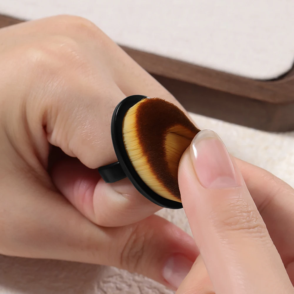 5 stücke Professionelle Nagel Staub Pinsel Kunst Pinsel Schönheit Make-Up Pinsel Entfernen Gel Polnisch Pulver Reinigung Werkzeug Maniküre Zubehör