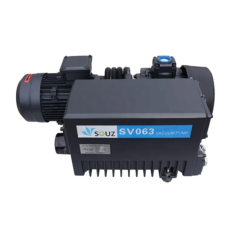 Limited-time Offer SOUZ VACUUM SV063  Single Stage  Oil Change Rotary Vacuum Pumps with 63m3/h