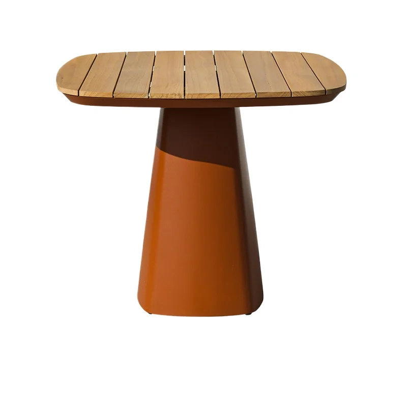 

Outdoor tables and chairs Courtyard villa Outdoor leisure teak tables and chairs Homestay furniture