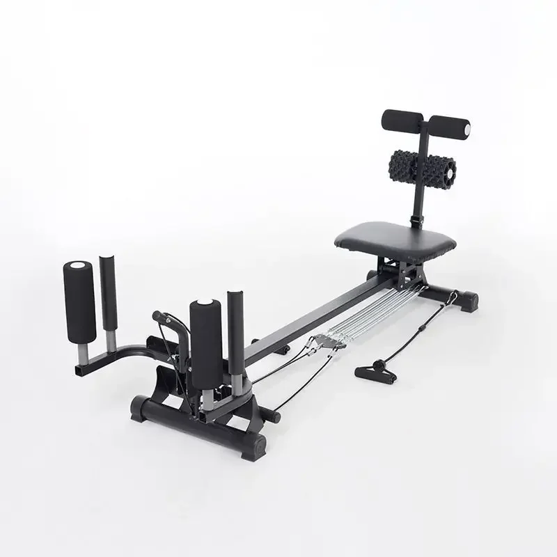 High Quality Potable Bodybuilding Exercise Indoor Strength Training Seated Fitness Rowing Machine for Home