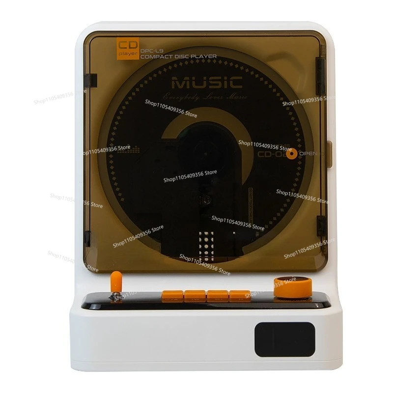 For New CD Player, Retro Album Player, Audiophile Record Player, Portable Bluetooth Audio All-in-one Machine