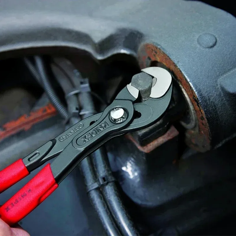 KNIPEX 87 41 250 كماشة مضخة قابلة للتعديل متعددة الاستخدام (10 بوصة) - مفتاح ربط أنبوب المشبك السريع لأدوات يدوية لإصلاح الجوز والمسمار