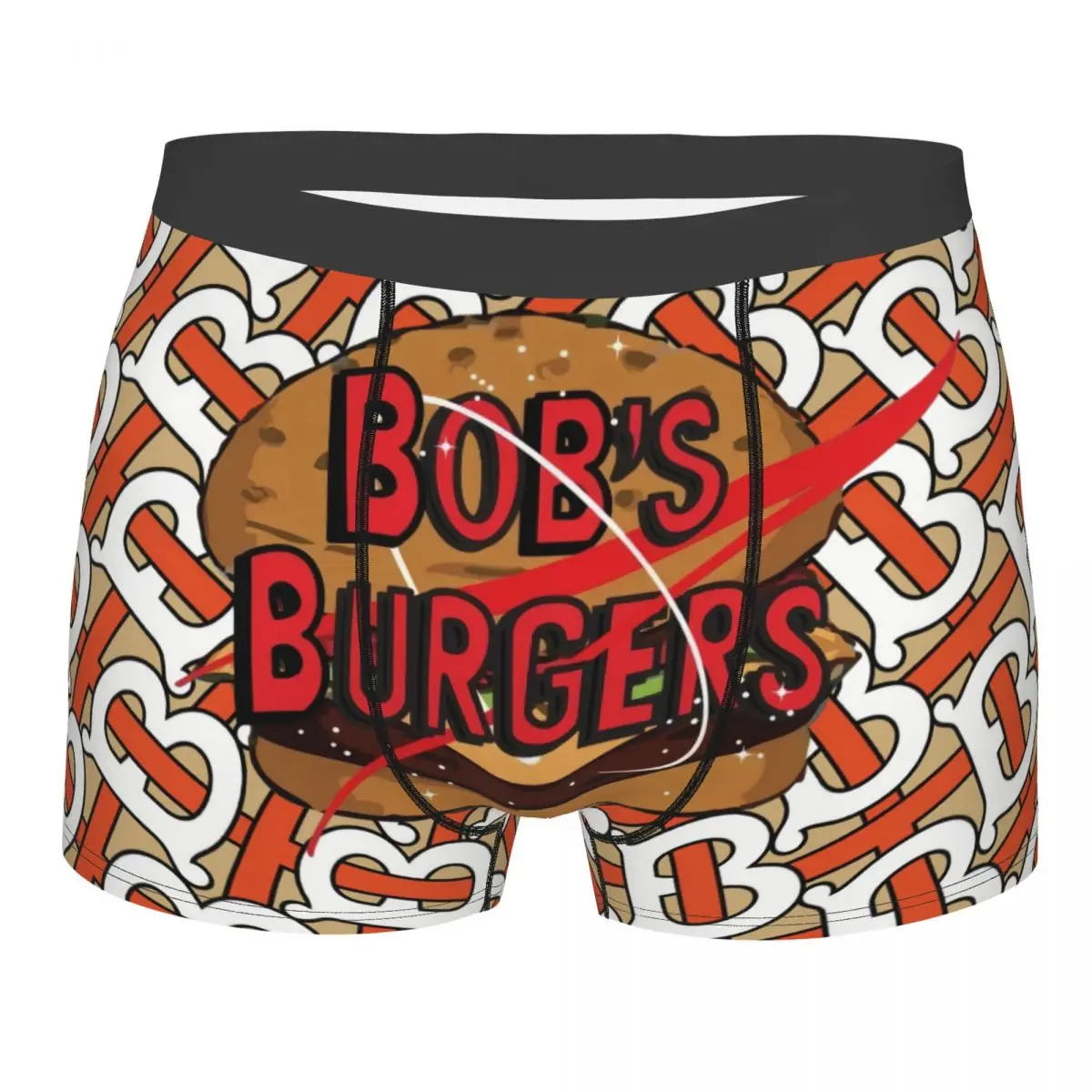 

Мужская мода на заказ Bob's Burgers, нижнее белье с американской анимацией, трусы-боксеры, эластичные шорты, трусы, трусы