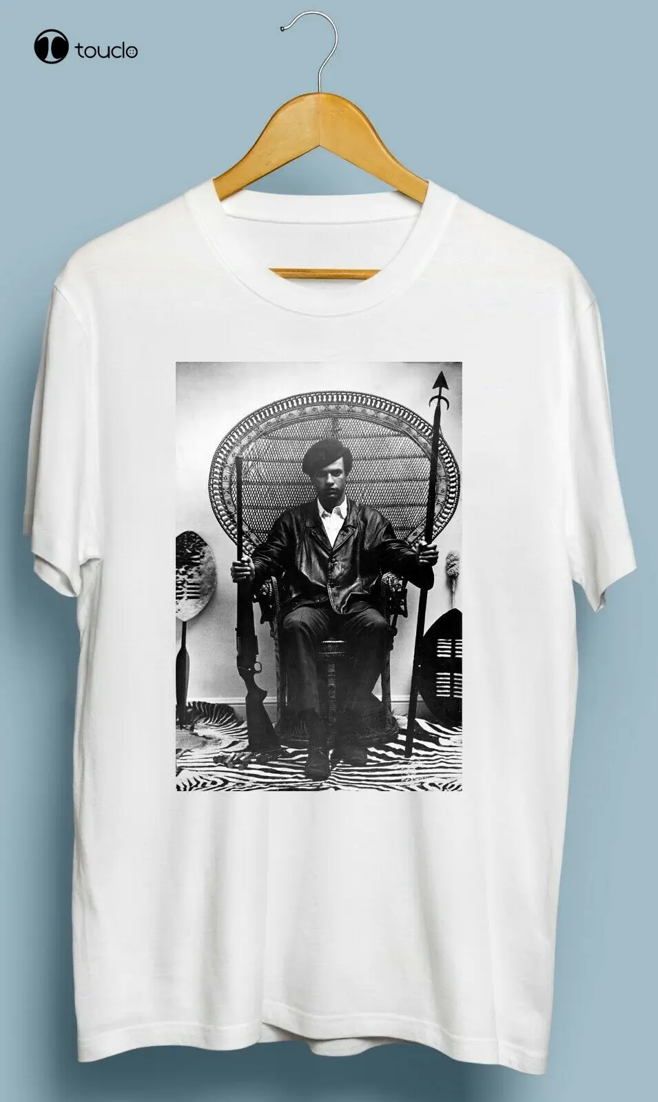 Vintage Huey P Newton Black Tshirt Size S M L Xl 2Xl Tee Shirt Custom aldult Teen unisex digital printing Tee shirt unisex