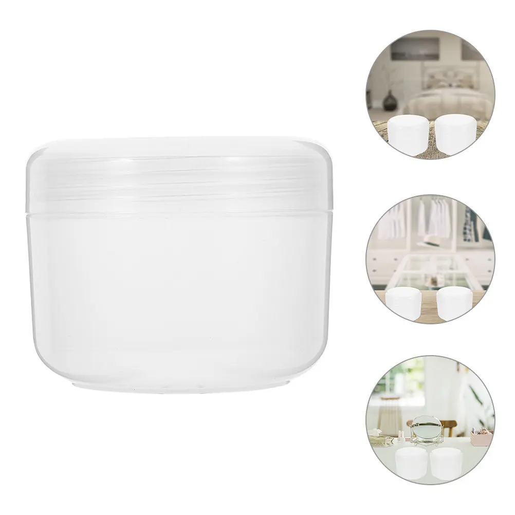 

Набор из 6 пустых баночек для крема, 200 г, с широким горлышком, многоразовые контейнеры для крема с герметичной крышкой для хранения лосьонов в путешествиях, для небольших объемов косметики