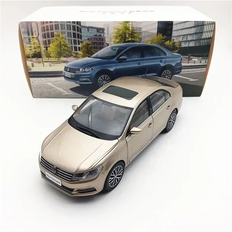 

Масштаб 1:18, новая литая под давлением модель автомобиля из сплава Santana, металлическая коллекция игрушек для транспортных средств, коллекционный орнамент