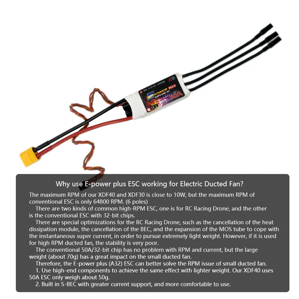 DW 하비 E-파워 플러스 고속 회전 RC ESC 시리즈: 15A/25A/50A/70A/90A 전자 속도 제어기, RC 모델용 프로그래머 카드