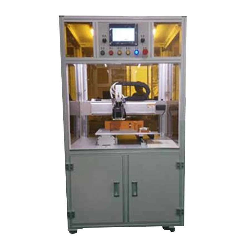 18650 21700 Single Side Rotary Head Automatic Lithium Cylindrical Cell Spot Welding Machine Welder For Battery Pack Assembly