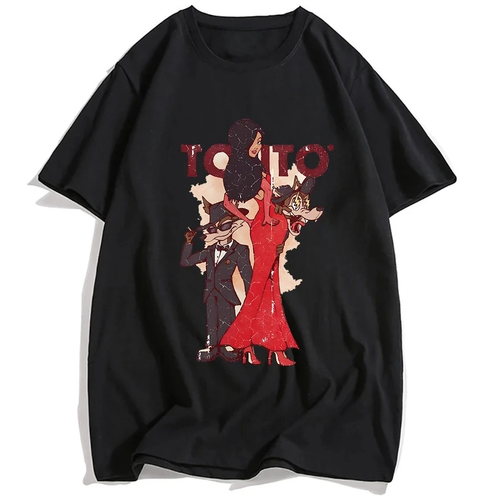 Camiseta Gráfica Unisex de Verano 2026, Estilo Urbano, con Diseño de J Balvin TONTO, Camiseta de Manga Corta de Algodón, Marca Ryan Castro